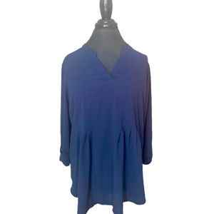 New Directions V Neck Blouse